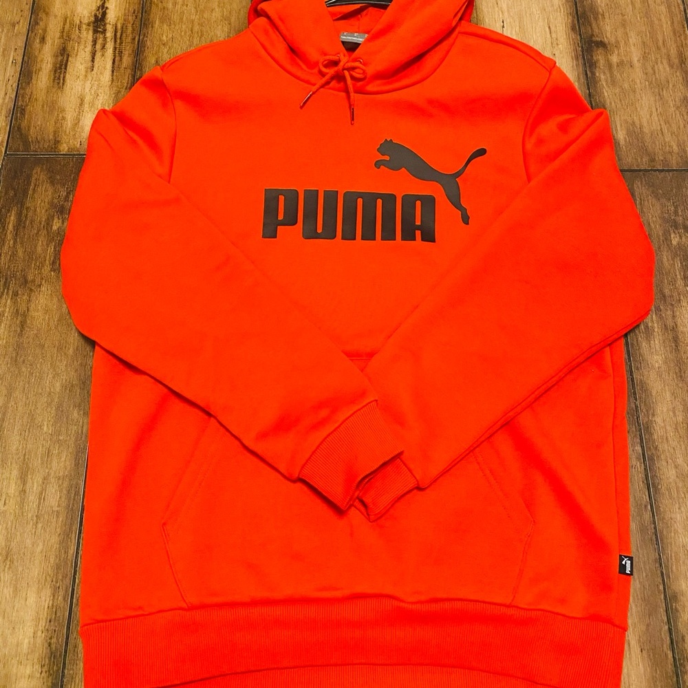 Puma Hoodie Red Size Medium
